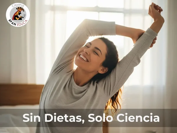 Mujer despertando llena de energía